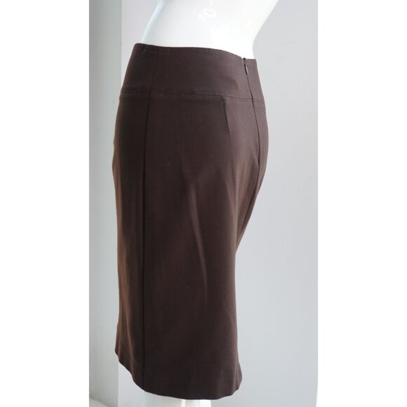 cache contour collection Brown Skirt Size 4 - Picture 2 of 8